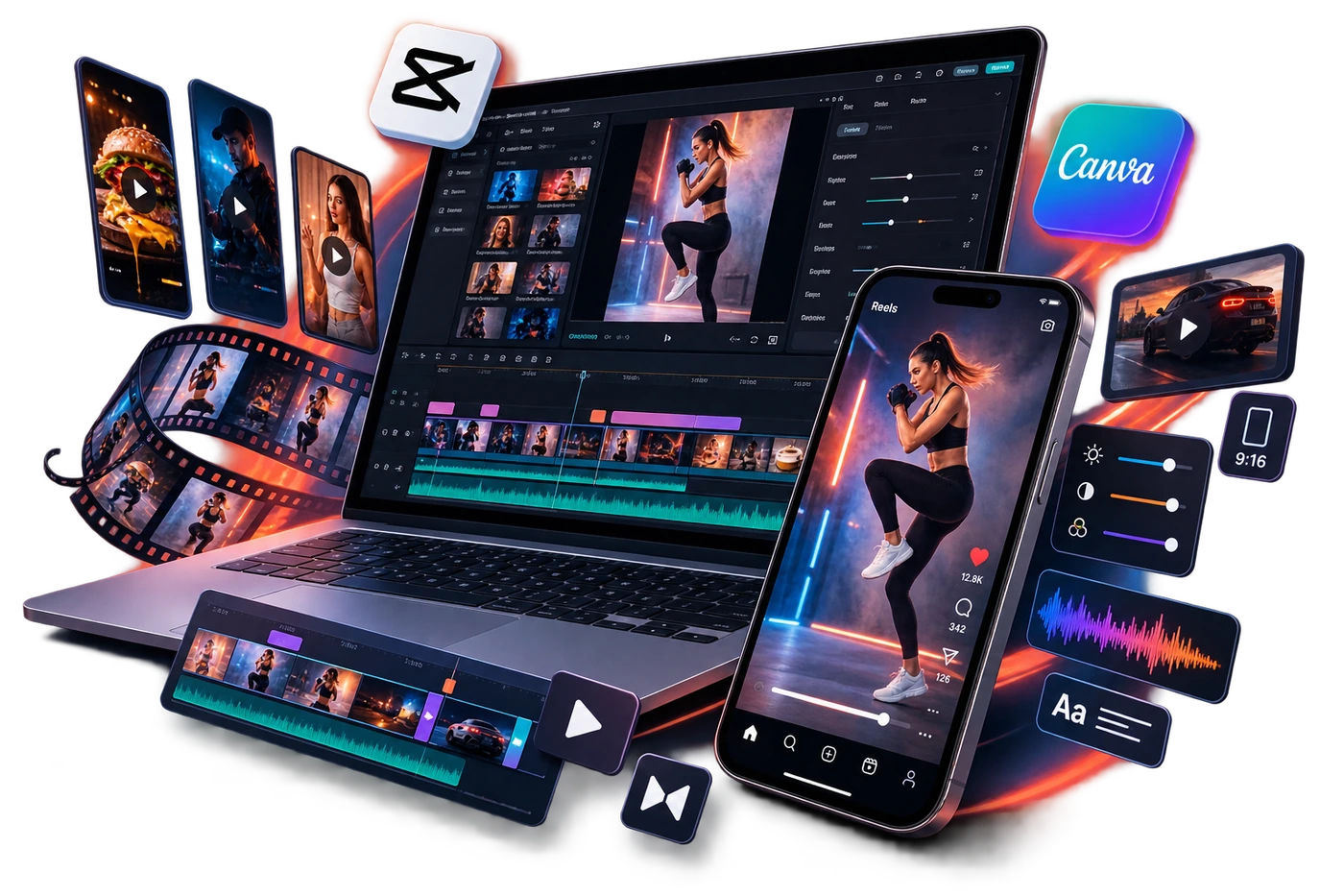 Edición de video para reels y redes