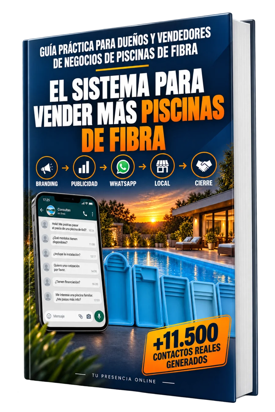 Ebook: el sistema para vender más piscinas de fibra