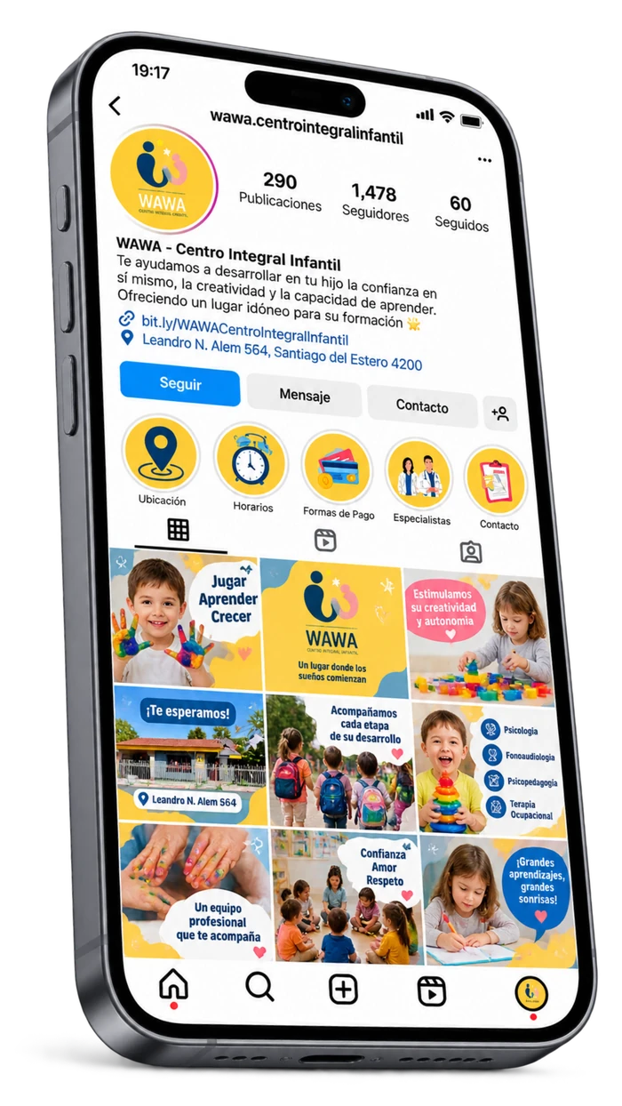 Instagram — Centro integral infantil