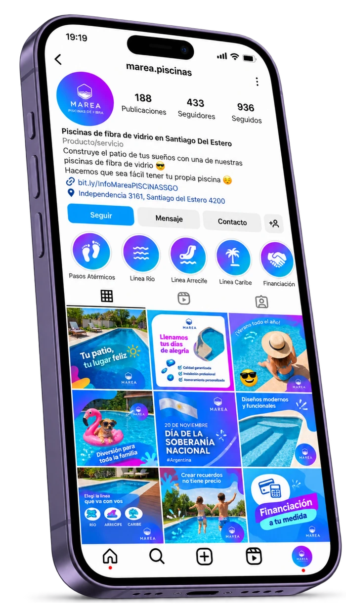 Instagram — Piscinas de fibra